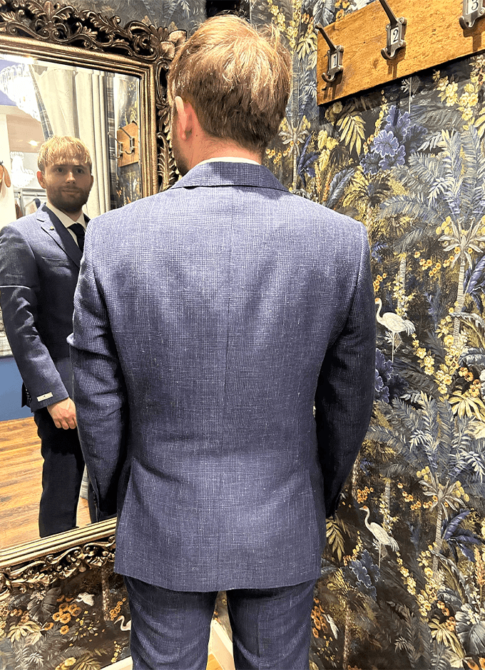 Grafton 2-Piece Suit | Blue Check