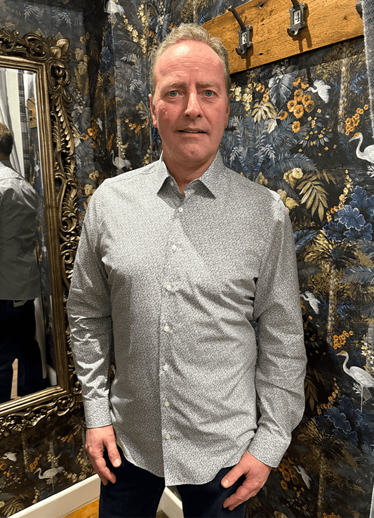 Level Five Business Shirt Body Fit | Fine Green