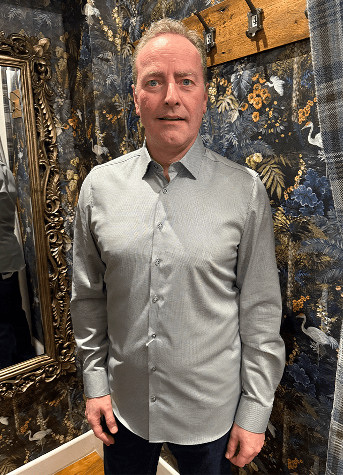 Level Five Business Shirt Body Fit | Light Green