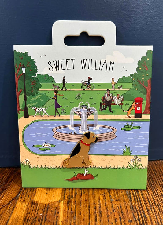 Sweet William | Dog Pin Airedale/Lakeland/Welsh Terrier