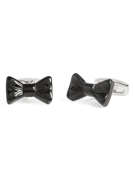 Cufflinks | Onyx Bow Tie