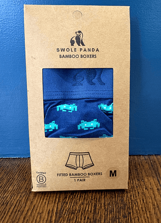 Swole Panda Bamboo Boxers | Aliens