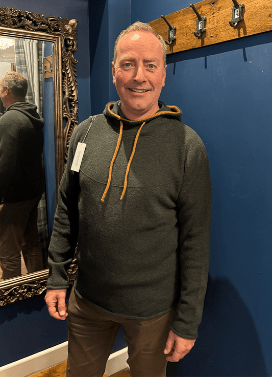 Corry Hoody Sweater | Seaweed