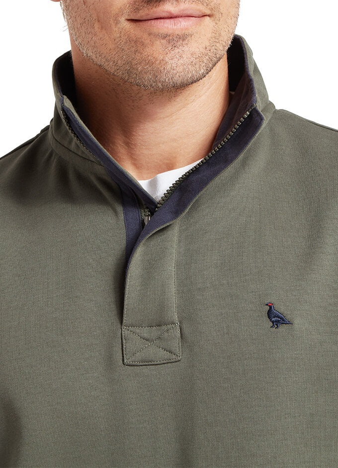 Branscombe Cove Sweatshirt | Beetle Green