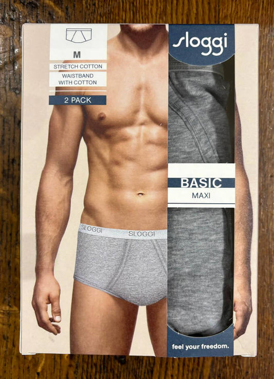 Sloggi Men's Briefs | 2 pack | Grey