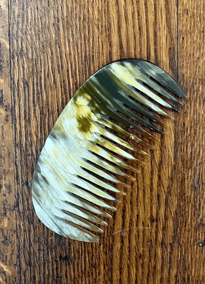 Medium Horn Comb | Brown