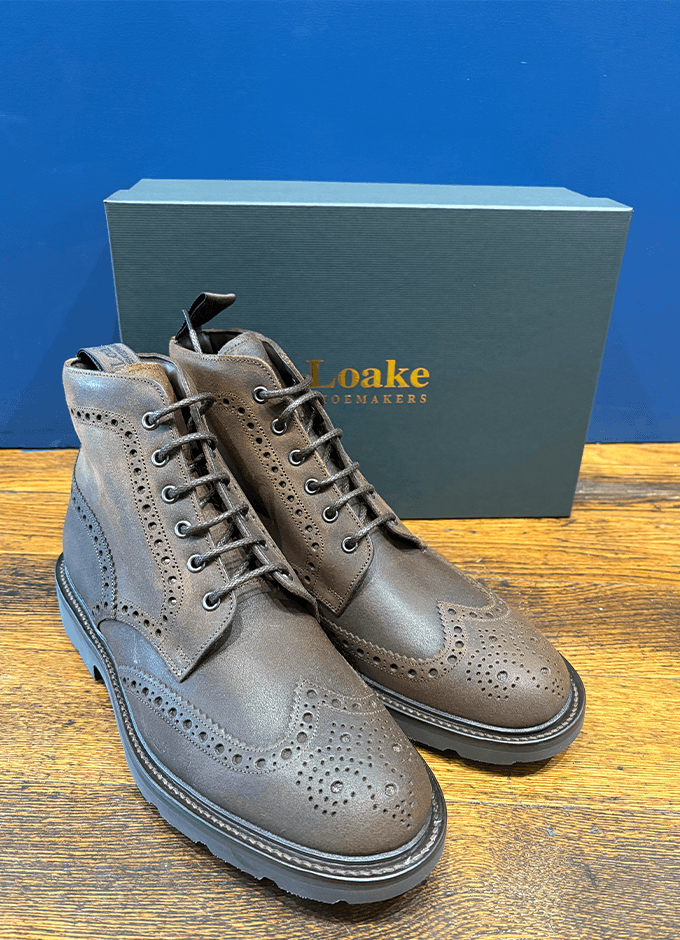 Bude | Boot | Brown Rough Suede