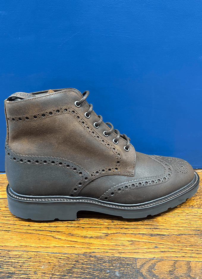 Bude | Boot | Brown Rough Suede