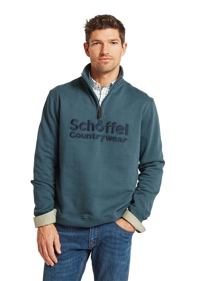 Bude Sweatshirt | Deep Ocean Blue