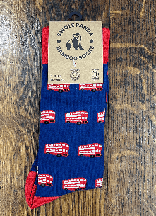 Swole Panda | London Bus Socks