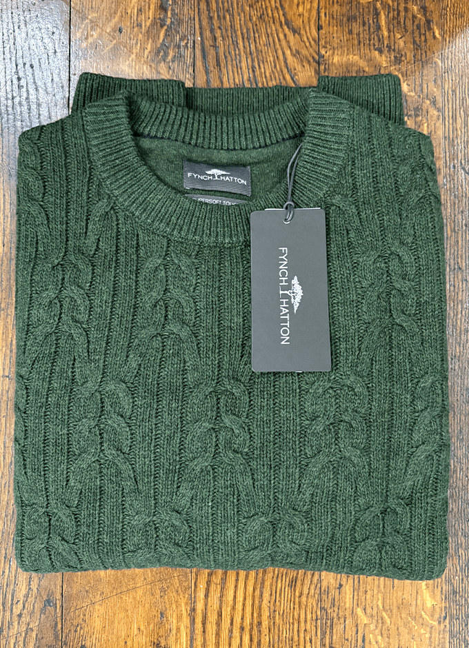 Soft Knit O-Neck Jumper | Cypress