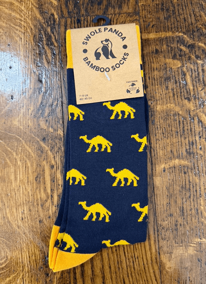 Swole Panda | Camel Socks