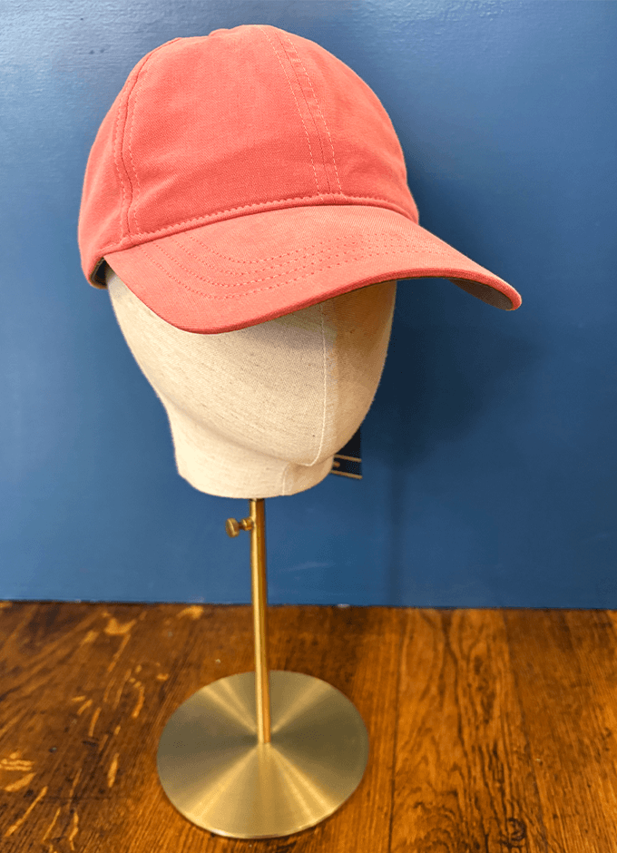 Failsworth | Canvas Baseball Cap | Salmon/Slate