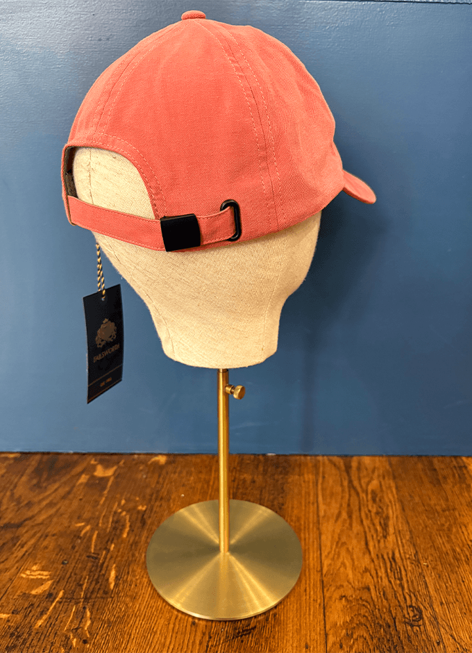 Failsworth | Canvas Baseball Cap | Salmon/Slate