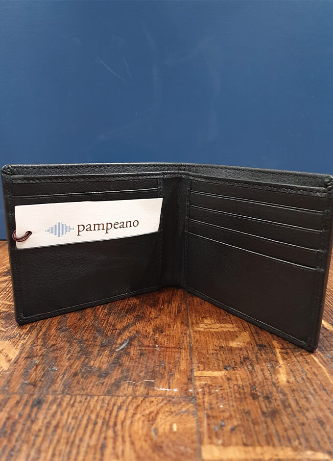 Pampeano Dinero Card Wallet | Black/Blue