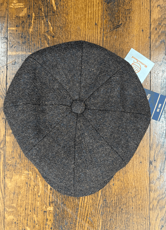 Carloway Harris Tweed Cap | Brown
