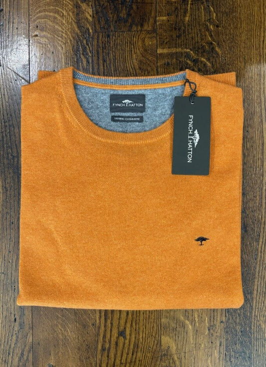 Merino Cashmere O-Neck Jumper | Sienna