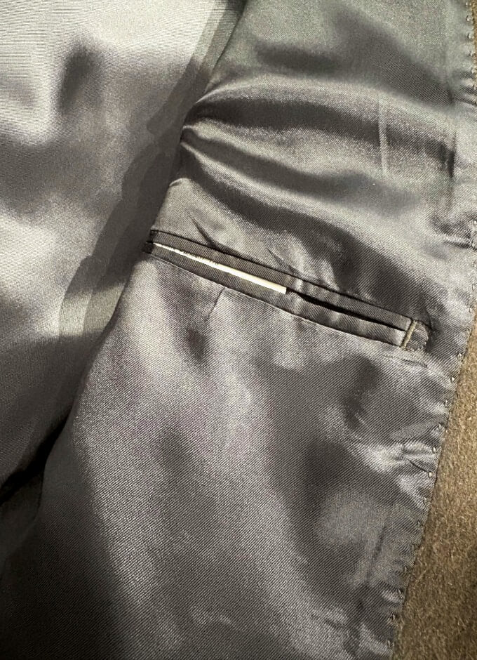Cashmere Wool Overcoat | Chocolate