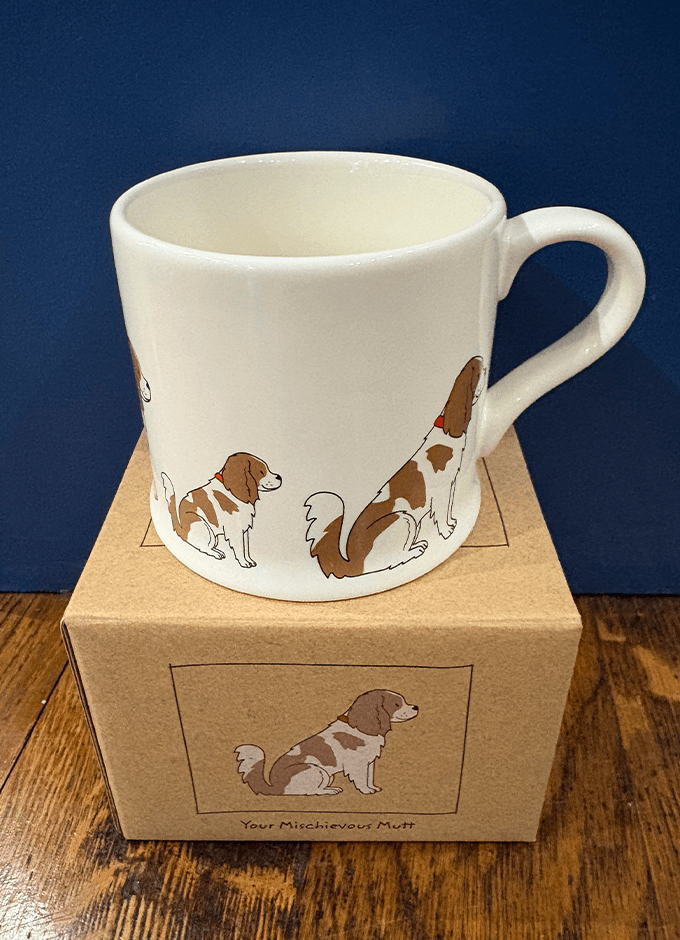 Sweet William | Dog Mug |  Cavalier King Charles Spaniel