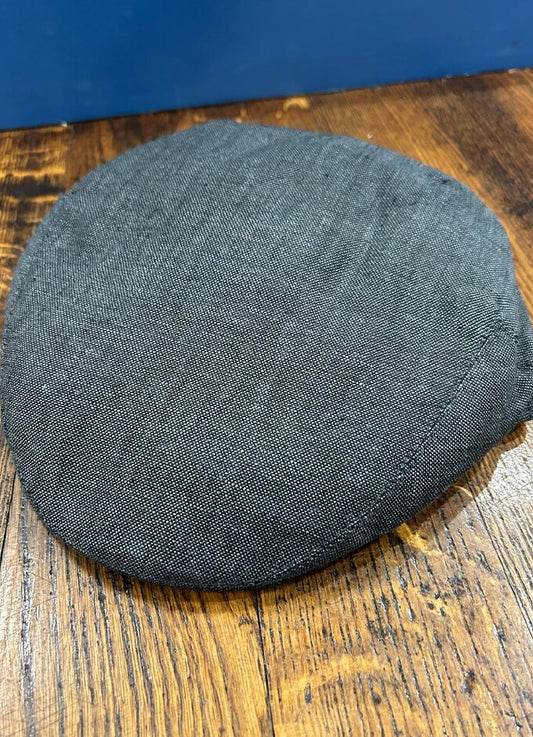 Irish Linen Cap | Charcoal