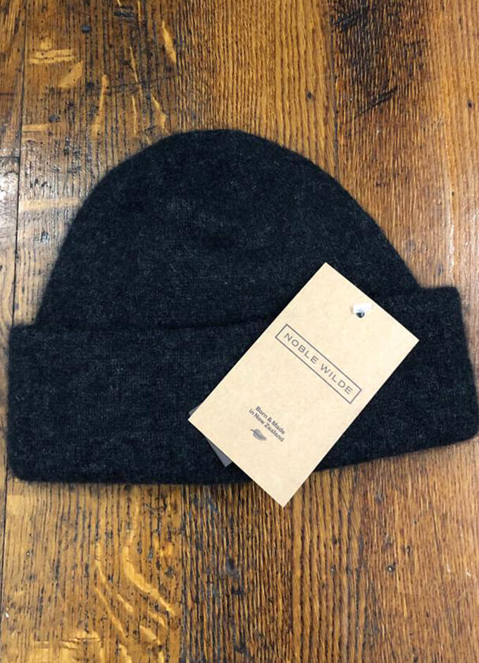 Possum Wool Beanie | Charcoal