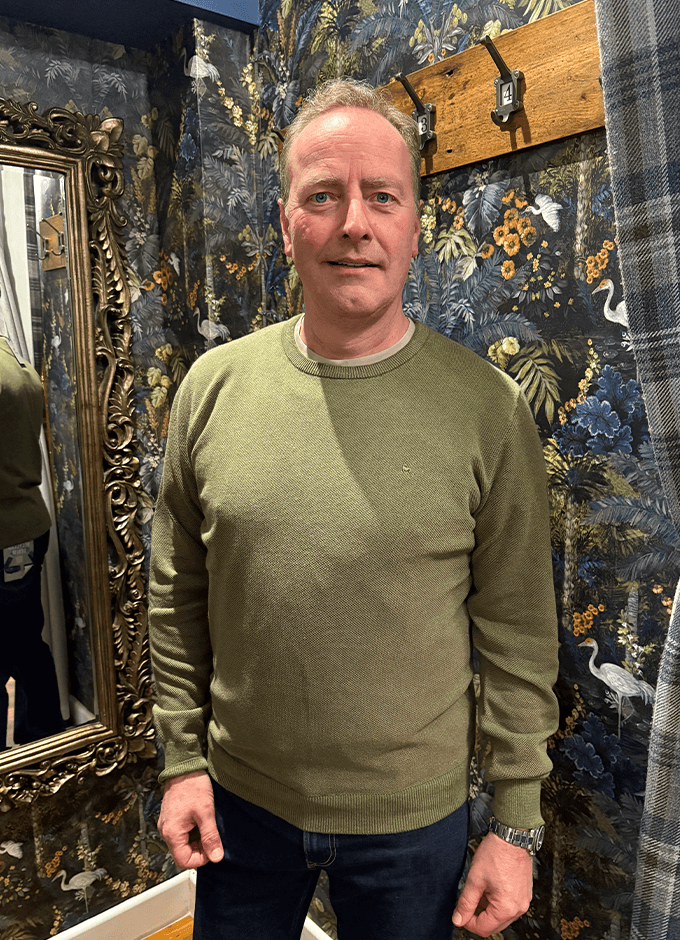 Charlie Crew Knitwear | Green
