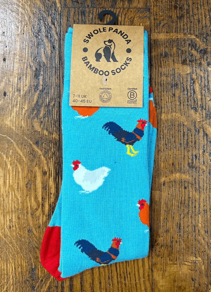 Swole Panda | Rooster Bamboo Socks