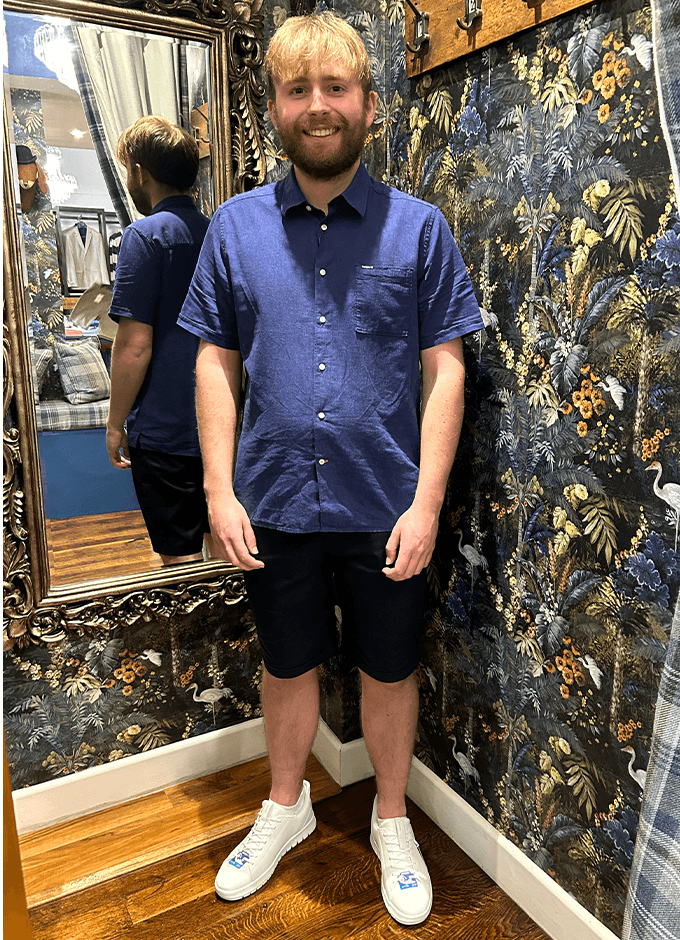 Smart Chino Shorts | Navy