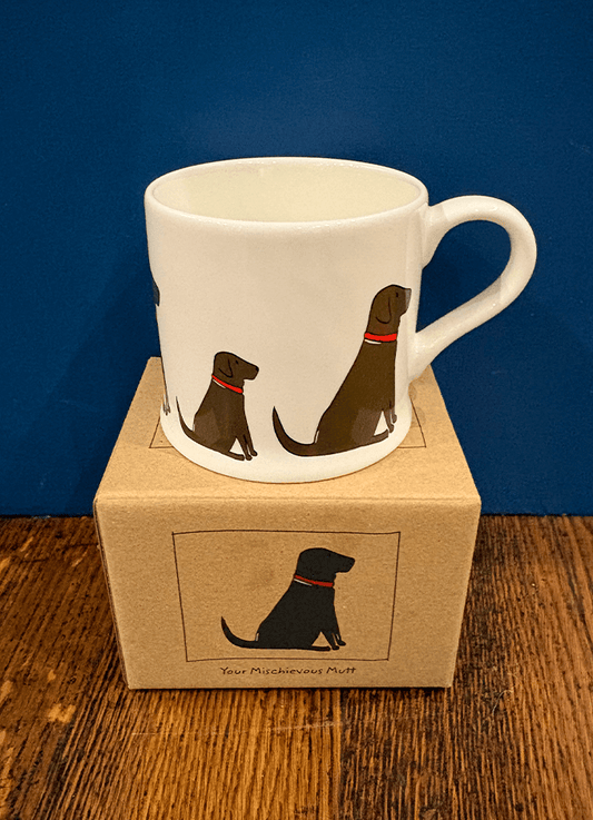 Sweet William | Dog Mug | Chocolate Labrador