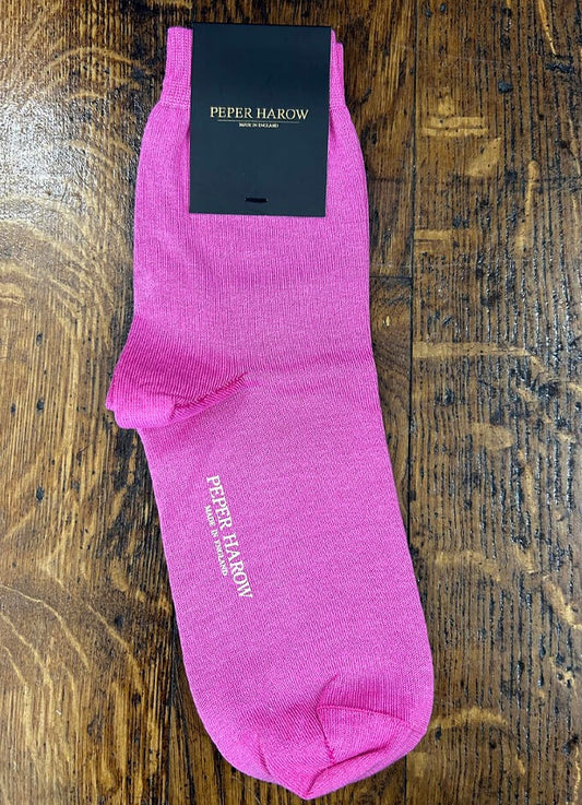 Peper Harow | Classic Socks| Pink