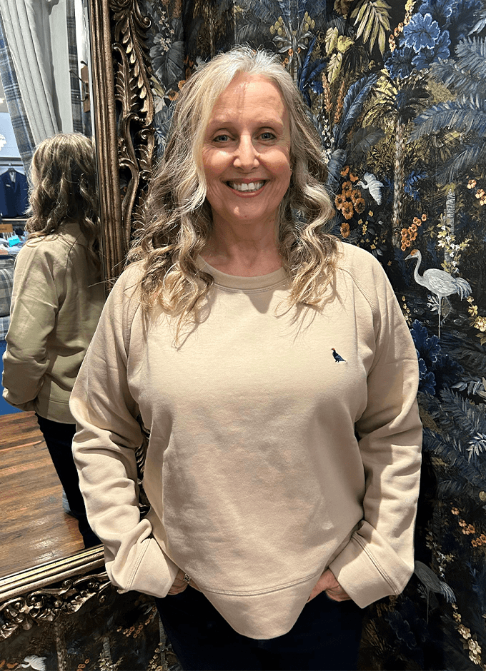 Newberry Ladies Sweatshirt | Cobblestone