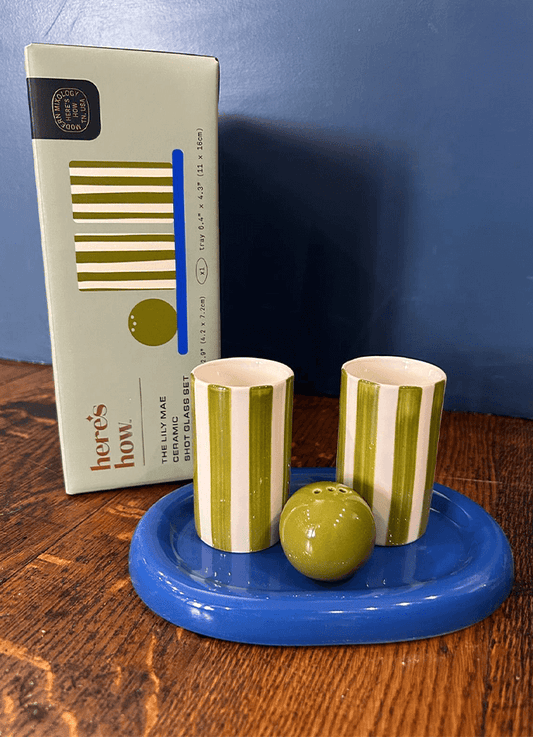 Lily Mae Ceramic Shot Glass Set