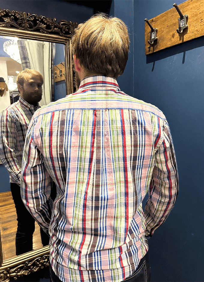 Poplin Check Shirt | Colourful Check