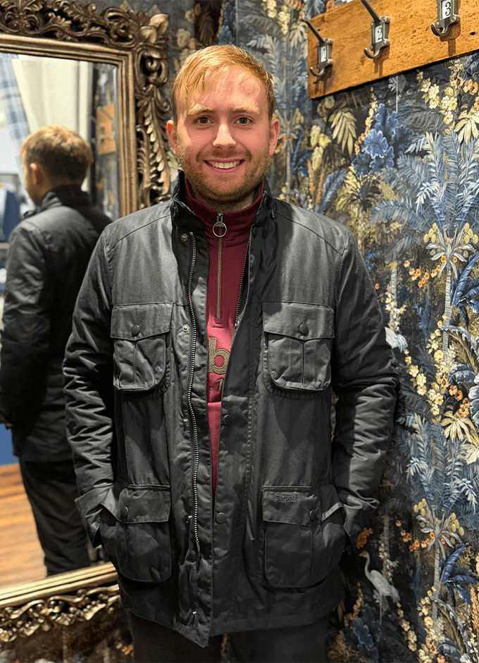 Corbridge Wax Jacket | Black