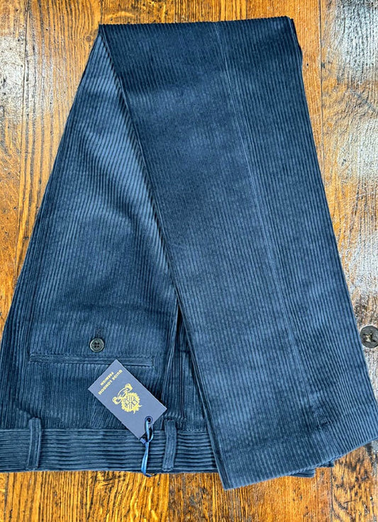 Cord Trousers | Steel Blue