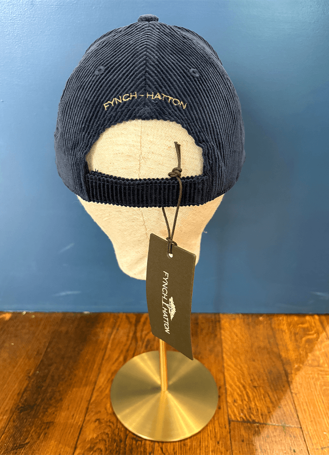 Corduroy Cap | Ink Blue