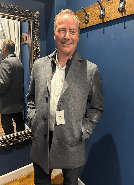 Cork Zip Out Coat | Grey