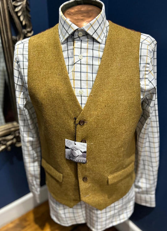 Tweed Waistcoat Ross | Corn