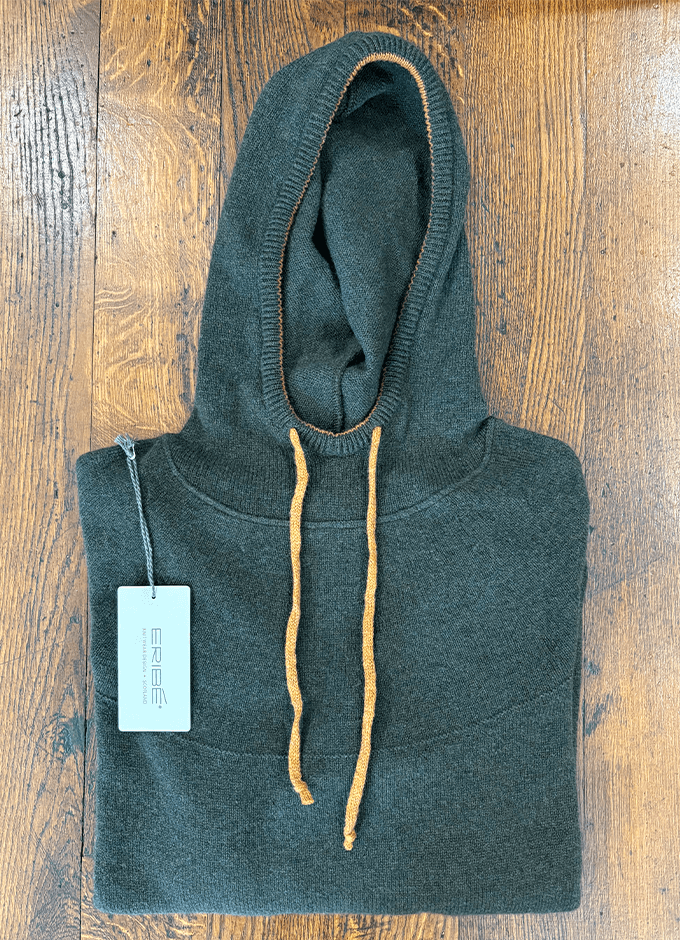 Corry Hoody Sweater | Seaweed