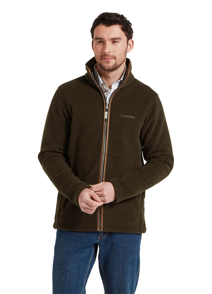 Schoffel | Cottesmore Fleece Jacket/Dark Olive