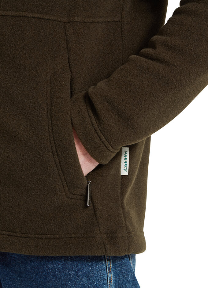 Schoffel | Cottesmore Fleece Jacket/Dark Olive