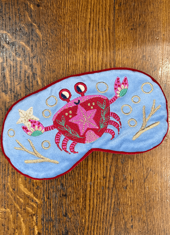 Lavender Eye Masks | Crab Design