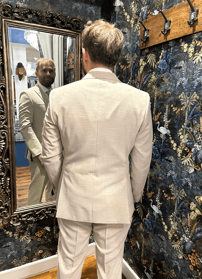 Summer Suit Jacket | Cream