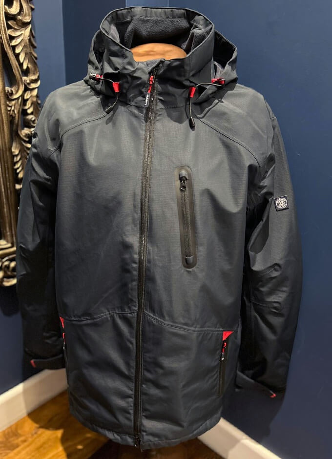 Crossbarry  Waterproof Jacket | Navy