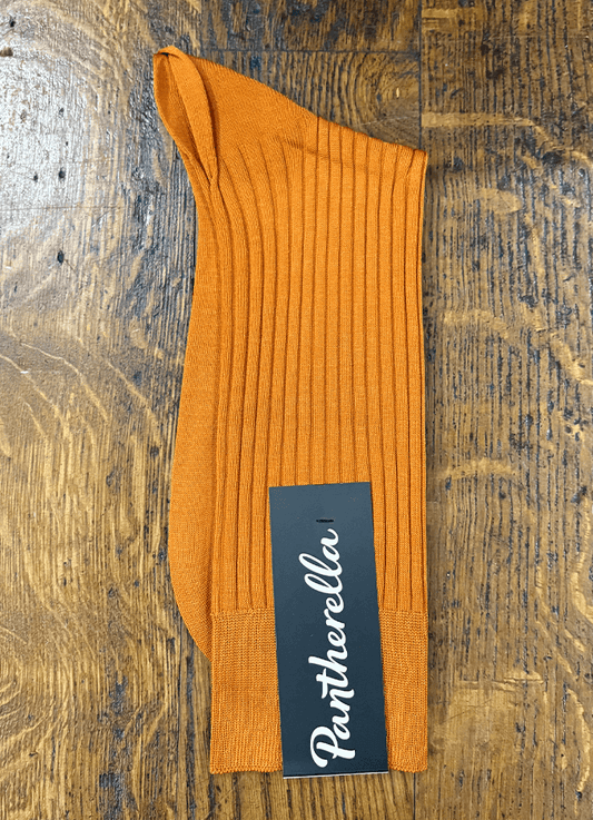 Danvers Cotton Lisle Men's Socks | Cumin