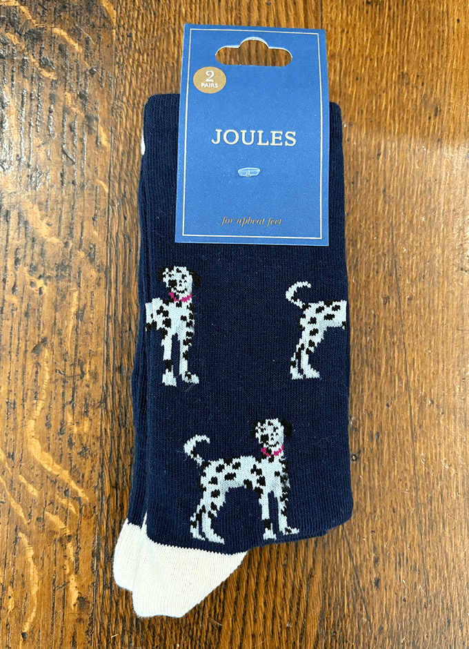 Socks 2 Pack | Dalmation| Navy