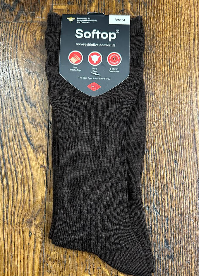 Softop Wool Socks | Various Colours