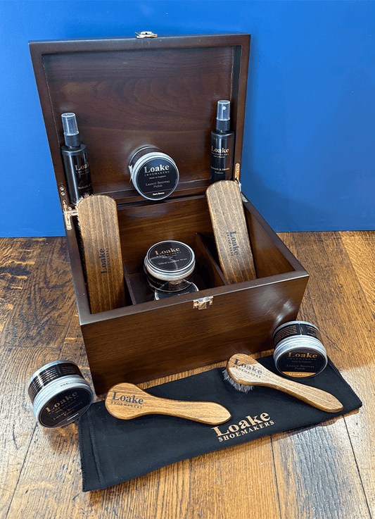 Valet Box Large dark wood