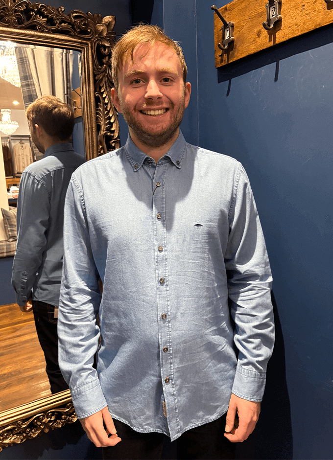 Denim Shirt | Crystal Blue