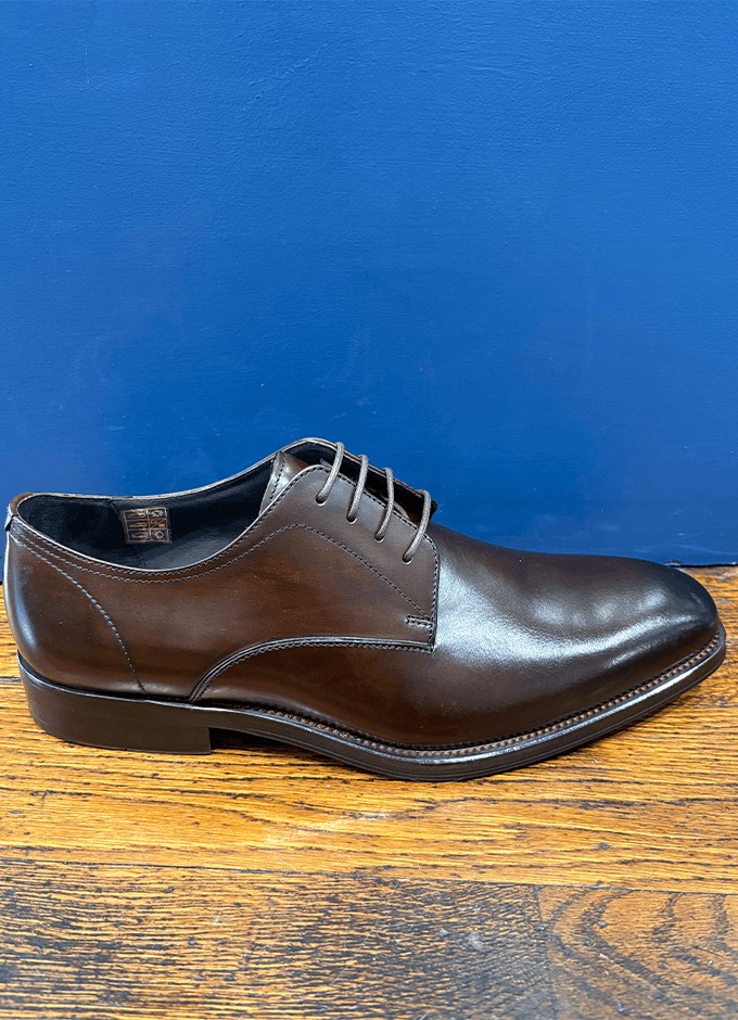 Wilms Derby Shoe | Brown